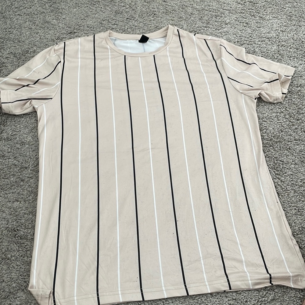 Tan medium shirt for mens from Shein